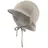 Sterntaler Schirmmütze Nacken Wende - Jungen Mütze zum Wenden mit Nackenschutz - UV-Schutz 50 Sonnenhut zum Binden - Baby und Kinder Kopfbedeckung aus Musselin (Bio) - beige 43 - 43