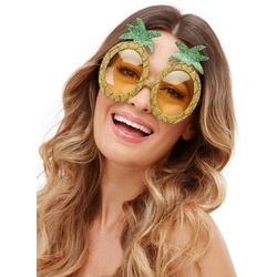 Smiffys Kostüm Ananas Funbrille, Frutchtiger Fun für die Augen