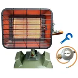 Bluecraft Infrarot Aufsteckstrahler BC4200PZ mit Piezozündung