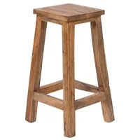 DESIGN DELIGHTS Holz BARHOCKER Nippo | 70x35 cm, (HxB)
