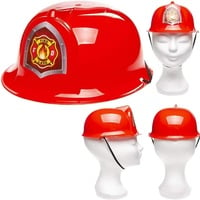Unique: Roter Feuerwehrhelm für Kinder | Verkleidung zum Feuerwehr-Kindergeburtstag, Fasching und Mottoparty | Jedes Feuerwehrmann-Kind liebt diesen Helm!
