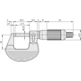 Mitutoyo Bügelmessschraube 0-25 mm 0,001 mm