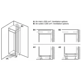 Siemens iQ700 KI82FSDE0 Einbaukühlschrank (269 l, 1772 mm hoch)