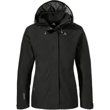 Schöffel Damen 3in1 Jacket Style Okere WMS, wasserdichte, atmungsaktive Outdoorjacke mit herausnehmbarer Fleecejacke, warme 3in1 Jacke mit verstellbarer Kapuze, black, 34