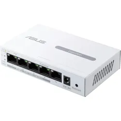 ASUS EBP15 ExpertWiFi 5-Port GbE Smart Managed PoE+ Switch (4 PoE+ Ports, 60W, unterstützt PoE Prioritätseinstellung, perfekt für PoE APs, IP Kameras, VoIP Telefone, zentralisierte App-Verwaltung mit ExpertWiFi Router)