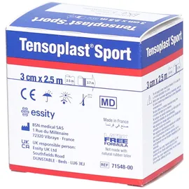 BSN Medical Tensoplast Sport 3cm x 2,5m Bandage 1 St Weiß