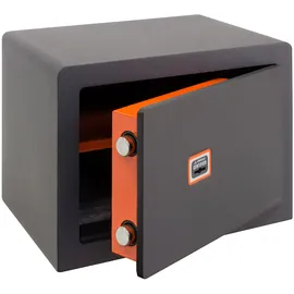 ARREGUI Plus C 180320 Tresor Sicherheitsstufe S2 Möbeltresor aus Stahl mit Klasse A Zertifiziertem Hochsicherheitsschloss Safe für Zuhause oder Gewerbe | Tresor mit Schlüssel | 25 x 35 x 25cm| 15L