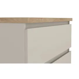 Tvilum Quadro 77,2 x 112,7 x 29,6 cm sonoma eiche/weiß