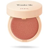 PUPA Blush Wonder Me (Farbe 003 That's Hot Radiant) Gesichtspuder mit natürlicher Wirkung mit Hyaluronsäure, perfektionierte Wangen ohne Flecken, erhältlich in 9 Farbvarianten (Format 4 g)