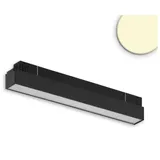 ISOLED Track48 Linearleuchte 30cm schwarz 10W 120°, 48V DC, 3000K CRI90