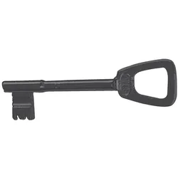 Keilbartschlüssel EWG, Sperre 110, schwarz lackiert