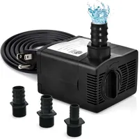 Costway Aquarium Pumpe 30 W, Mini Wasserpumpe 1450L/h mit