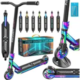 Kesser KESSER® Stunt Scooter X-Limit-Pro 360° Lenkung Funscooter Stuntscooter mit Ständer ABEC 9 Kugellagern, 110 mm PolyurethanRäder , Kickscooter Tretroller Cityroller Trick Roller für Kinder Erwachsene