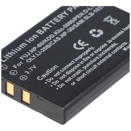 AccuCell Akku passend für Casio QV-R3, QV-R4, LI-20B
