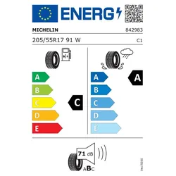 MICHELIN 205/55R17 91W - Primacy 3 ZP Sommerreifen  842983