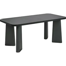 Beliani Esstisch 180 x 75 x 90 cm schwarz