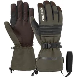 Handschuhe Reusch Isidro GTX SCHWARZ|olivgrün|SCHWARZ 8.5