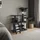 Tectake Marcel 105 x 60 x 141 cm schwarz