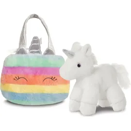 AURORA Fancy Pals Regenbogen Einhorn 20 cm Bunt