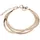 Liebeskind Berlin Snake-Chain Armband Edelstahl rosa 563050C00 Größe 18