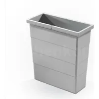 HAILO Inneneimer 12 l Hellgrau