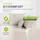 Juskys Sofa Tirano - Ecksofa L-Form, inkl. Kissen, 4-Sitzer Eckcouch, Bouclé Creme &