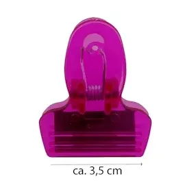 Global Partner Import von Nonfood-Waren GmbH Magnetische-Clips, 2er Pack Farbe zufällig