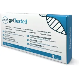 gettested Teststreifen 8 in 1 STI Test-Kit 1 St.