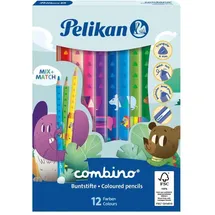 Pelikan Buntstifte 12 St. mehrfarbig