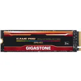 Gigastone M.2 SSD 2TB PCIe 4.0x4 NVMe M.2 2280 Game Turbo Gen4 PCIe Internal Solid State Drives 5,000MB/s Storage for PC Laptop PS5 Gaming 3D NAND SLC Cache High Speed Performance