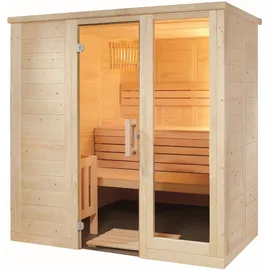 sentiotec Saunakabine Komfort Small | Fichte | KOMFORT-S