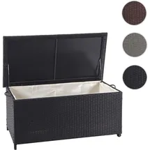 Mendler Kissenbox HWC-D88 51 x 100 x 50 cm Schwarz