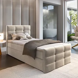 masseno Boxbett 80 x 200 cm Beige