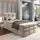 masseno Boxbett 80 x 200 cm Beige