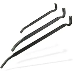 Dema Nageleisen Set 3-tlg. Brecheisen Kuhfuß Nagelzieher 350/600/800 mm