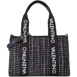 Valentino Candle Shopper Leather Black