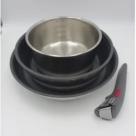 Tefal Ingenio Emotion Topf-Set 20-tlg. 4 x Topf + 4 x Pfanne + 2 x Deckel