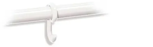 Hewi Garderobenhaken 40.171055 aquablau, verschiebbar