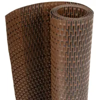 vidaXL Balkon-Sichtschutz Braun Schwarz 1000x80 cm Poly Rattan