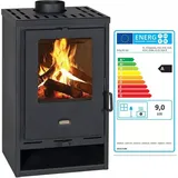Eek a - Kaminofen Prity K1 d - dauerbrandfähig - 9kW