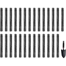 Vevor Dachrinnenbürste 24,4 m Gesamtlänge φ110 mm Laubschutz für 12,7 cm Dachrinnen 27er-Set