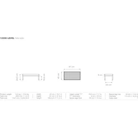 Houe Outdoor Beistelltisch LEVEL