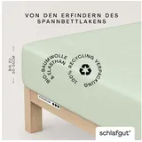 Baumwolle 90 x 190 - 100 x 220 cm green light