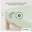 Baumwolle 90 x 190 - 100 x 220 cm green light
