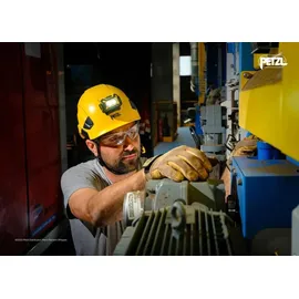 Petzl ARIA 2 Schwarz/gelb