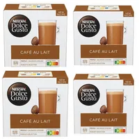 Nescafé Dolce Gusto Café au Lait Kaffeekapseln - 4 x 16 Kapsel Vorteilsbox 64 St