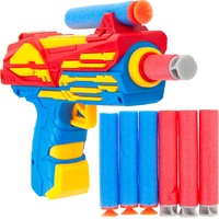 Martom Nerf Super Gun - Pistolet mit Soft Pfeilen GEWEHRPATRONEN SUPER Gun NERF Launcher Dartspielzeug, Schaumstoff mit Kugeln, Pistole mit Dartpfeilen, Schaumstoffpfeile, Spielzeug für einen Jungen