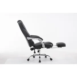 PAAL Office Furniture Pacific Kunstleder mit Fußablage schwarz