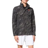 Nike Mens M NSW SPE+ WVN UL M65 JKT AOP1 Jacket, Black/orange, L