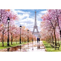 Castorland Romantic Walk in Paris 1000 Teile Puzzle, Bunt